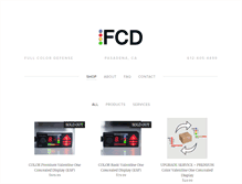 Tablet Screenshot of fullcolordefense.com